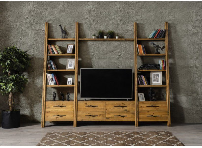 Woonkamer luxe wandmeubel kast meubels tv dressoir hout